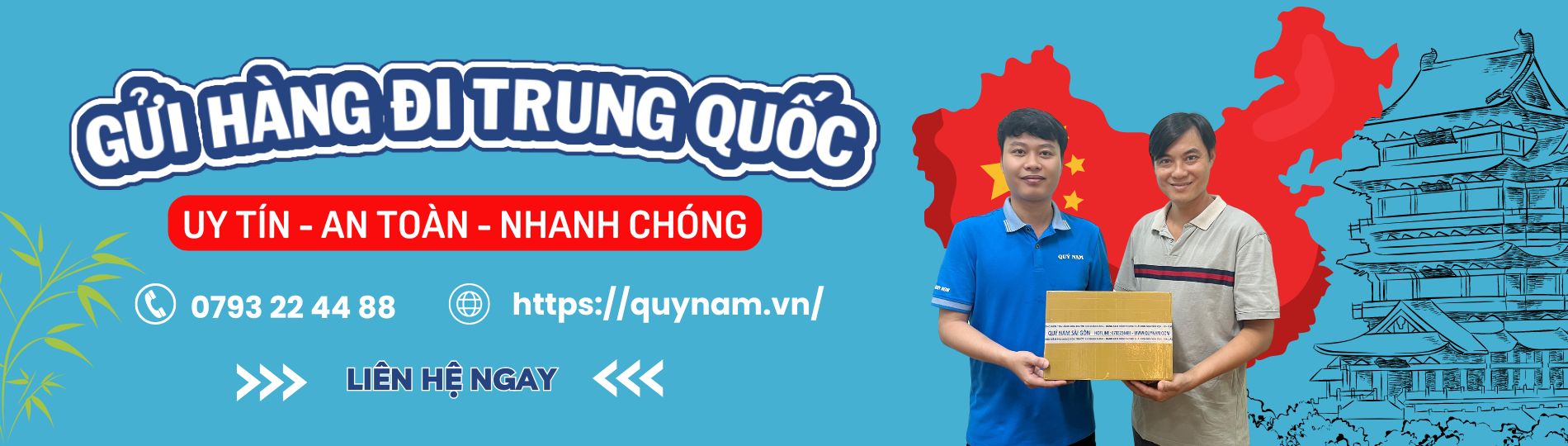 Gửi hàng đi Trung Quốc